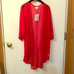 NWT Red Lularoe Lindsay Size M